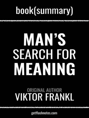 cover image of Book Summary: Man's Search for Meaning